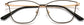 Chelsea Cateye Black Eyeglasses from ANRRI, closed view