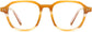 Cheyenne Geometric Brown Eyeglasses from ANRRI, front view