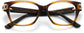 Cleo Cateye Brown Eyeglasses from ANRRI, closed view