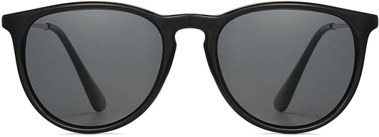 Creo Black Gold Plastic Sunglasses from ANRRI