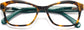 Daniela Cateye Tortoise Eyeglasses from ANRRI, closed view