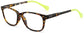 Darby square tortoise Eyeglasses from ANRRI, angle view