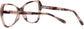 Demi Cateye Tortoise Eyeglasses from ANRRI, side view