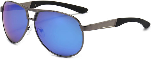 Diga Blue Mirror Stainless steel Sunglasses from ANRRI