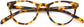 Dorian Round Tortoise Eyeglasses from ANRRI, closed view