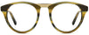 Douglas Round Tortoise Eyeglasses from ANRRI, front view