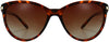 Elena Tortoise Plastic Sunglasses from ANRRI, front view
