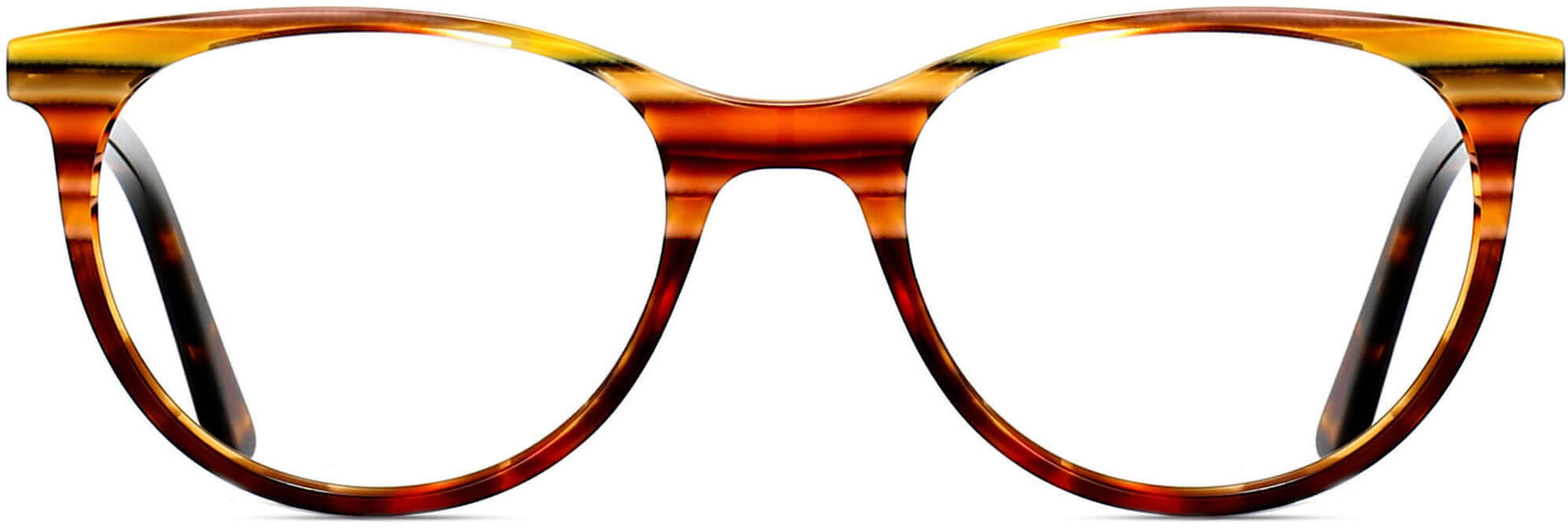 Eliza Cateye Tortoise Eyeglasses from ANRRI, front view