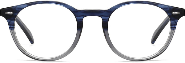 Emilia Round Gray Eyeglasses from ANRRI