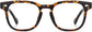Emmitt Square Tortoise Eyeglasses from ANRRI, front view