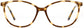 Epsilon cateye tortoise Eyeglasses from ANRRI, front view