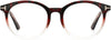 Everlee Round Tortoise Eyeglasses from ANRRI, front view