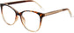 Everleigh Cateye Tortoise Eyeglasses from ANRRI, angle view