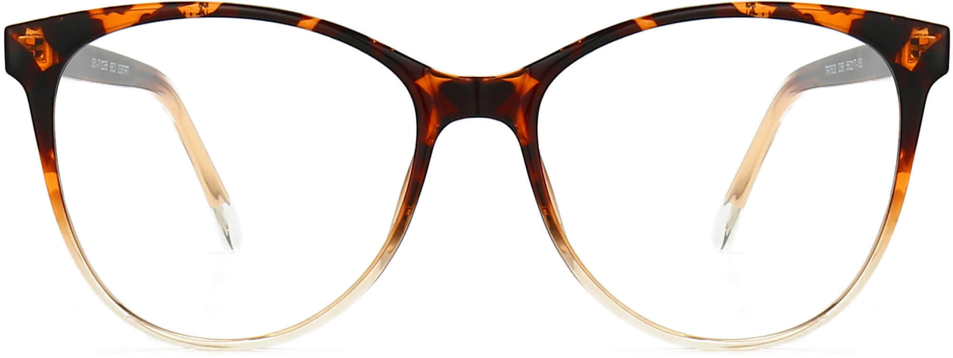 Everleigh Cateye Tortoise Eyeglasses from ANRRI, front view