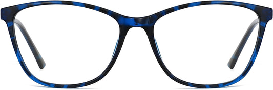 Ferrara Cateye Tortoise Eyeglasses from ANRRI front view