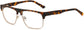 Ford Rectangle Tortoise Eyeglasses from ANRRI, angle view