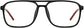 Franklyn Rectangle Black Eyeglasses from ANRRI