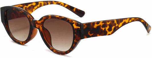Giovanni Tortoise Plastic Sunglasses from ANRRI, angle view