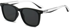 Glenn Clear-Black Sunglasses from ANRRI