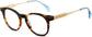 Harri Round Tortoise Eyeglasses from ANRRI, angle view