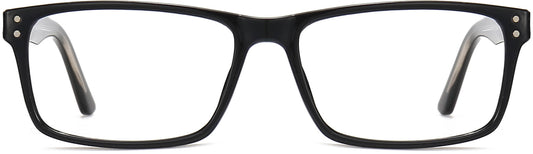 Hector Rectangle Black Eyeglasses from ANRRI