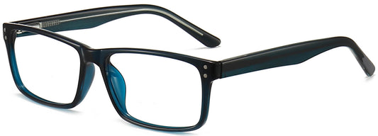 Hector Rectangle Blue Eyeglasses from ANRRI