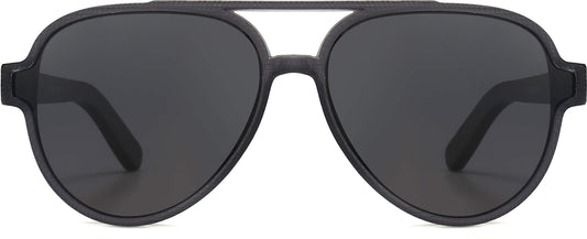 Hobo Gray Plastic Sunglasses from ANRRI