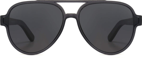 Hobo Gray Plastic Sunglasses from ANRRI