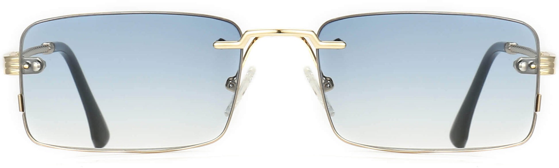 Jacky Blue Stainless steel Sunglasses from ANRRI