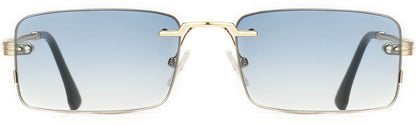 Jacky Blue Stainless steel Sunglasses from ANRRI