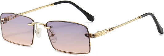 Jacky Pink Stainless steel Sunglasses from ANRRI