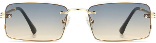 Jacky Yellow Stainless steel Sunglasses from ANRRI