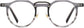 Jaiden Geometric Gray Eyeglasses from ANRRI, front view