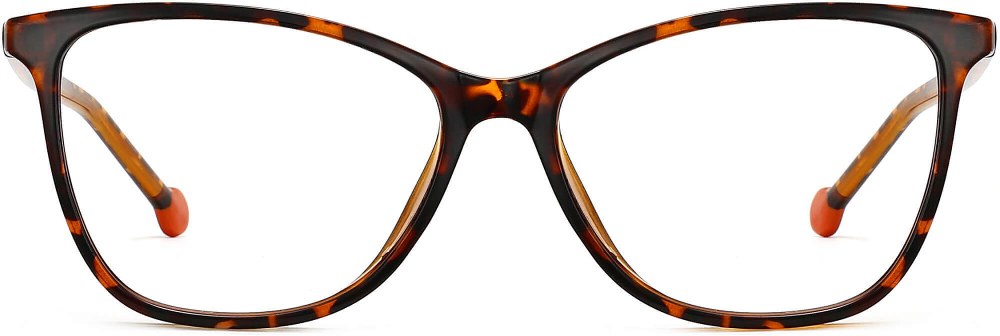 Janice Cateye Tortoise Eyeglasses from ANRRI, front view
