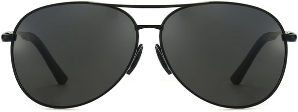 Jaxon Black Stainless steel Sunglasses from ANRRI