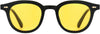 Jayce Black Plastic Sunglasses from ANRRI, front view
