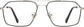 Jedidiah Geometric Black Eyeglasses from ANRRI, front view