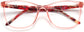 Joanna Cateye Pink Eyeglasses rom ANRRI, closed view