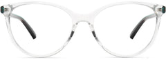 Jolene Cateye Clear Eyeglasses from ANRRI, front view