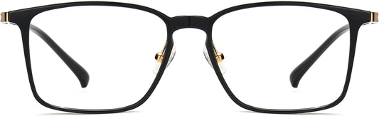 Joseph Square Black Eyeglasses from ANRRI