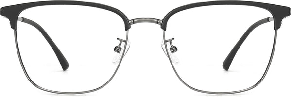 Kaden Browline Black Eyeglasses from ANRRI