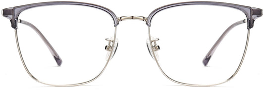 Kaden Browline Gray Eyeglasses from ANRRI
