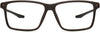 Kaiden Rectangle Brown Eyeglasses from ANRRI, front view