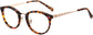 Kali Round Tortoise Eyeglasses from ANRRI, angle view
