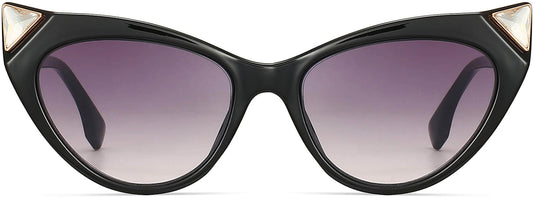 Katies Black Plastic Sunglasses from ANRRI