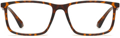 Kayla Rectangle Tortoise Eyeglasses from ANRRI, front view
