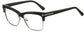 Kiaan Cateye Black  Eyeglasses from ANRRI, angle view