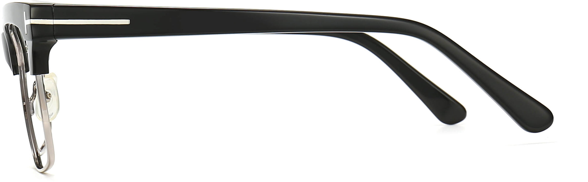 Kiaan Cateye Black  Eyeglasses from ANRRI, side view