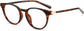 Kylee Round Tortoise Eyeglasses from ANRRI, angle view