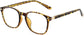 Laura Round Tortoise Eyeglasses from ANRRI, angle view